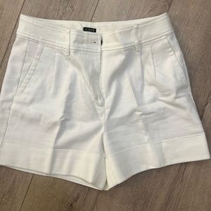 J. Crew white shorts